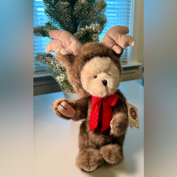 Gen-yoo-wine BOYDS “Mooselkins” Bear - Picture 1 of 13